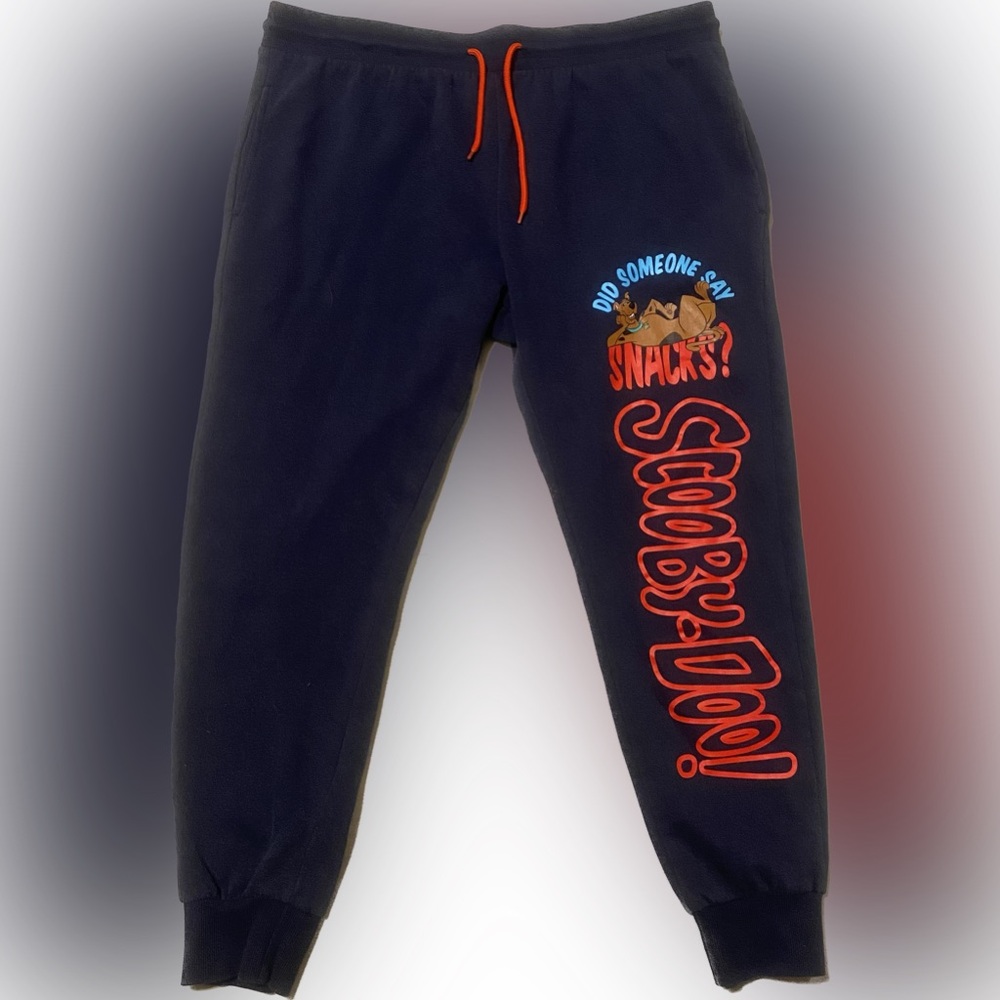 Scooby-Doo! Navy Joggers | Size XXL